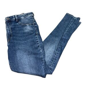 Divided H&M Size 12 Super Skinny High Rise Jeans